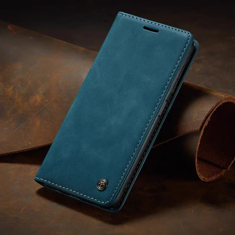 [With Card Slot] Xiaomi Poco X5/Pro Premium Flip Leather Shockproof Wallet Series Case - Image 14