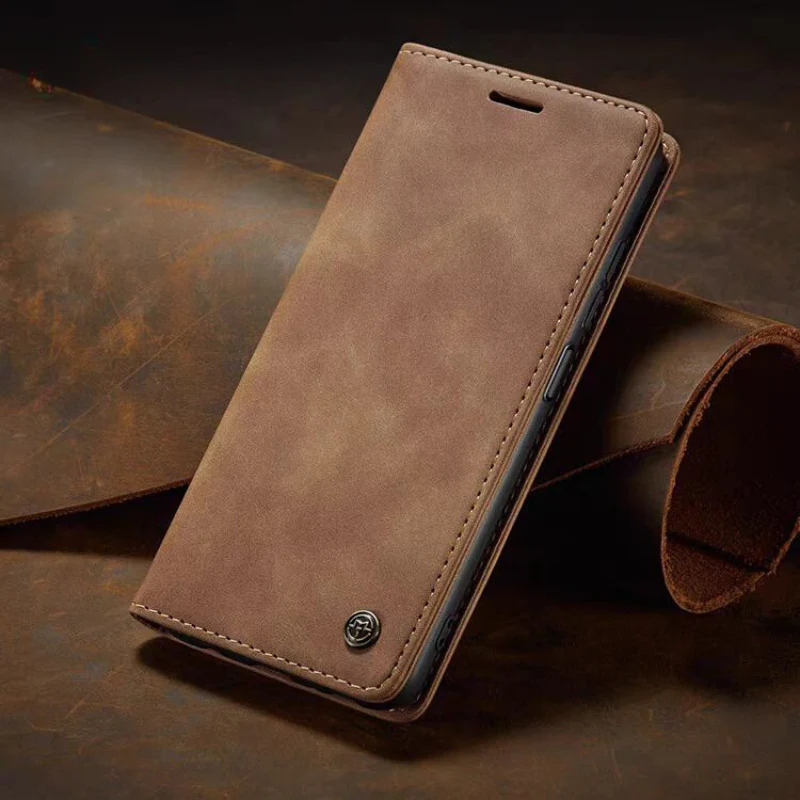 [With Card Slot] Xiaomi Poco X5/Pro Premium Flip Leather Shockproof Wallet Series Case - Image 15