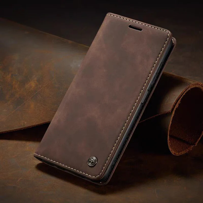 [With Card Slot] Xiaomi Poco X5/Pro Premium Flip Leather Shockproof Wallet Series Case - Image 17